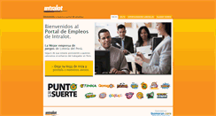 Desktop Screenshot of intralot.bumeran.com.pe