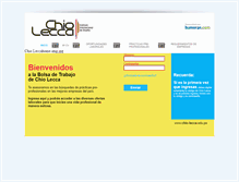 Tablet Screenshot of chio-lecca.bumeran.com.pe