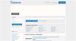 Desktop Screenshot of cisco.bumeran.com.ve