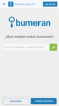 Mobile Screenshot of bumeran.com.mx