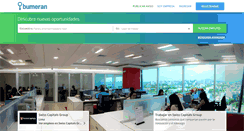 Desktop Screenshot of bumeran.com.pe