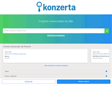 Tablet Screenshot of konzerta.bumeran.com
