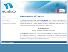 Tablet Screenshot of nic.bumeran.com.mx