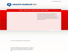 Tablet Screenshot of colgate-palmolive.bumeran.com.pe
